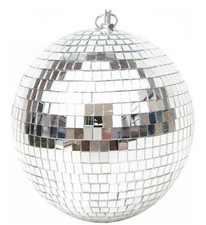 8" Mirror Glass Disco Ball DJ Home Party Club Stage Shiny Light Effect