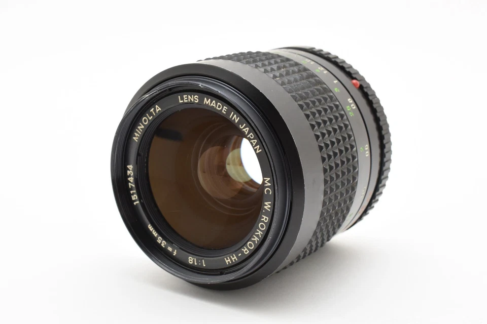 [¡COMO NUEVO NO US DUTies! ] Lente gran angular MINOLTA MC W.ROKKOR HH 35mm f1.8 - Imagen 2 de 4