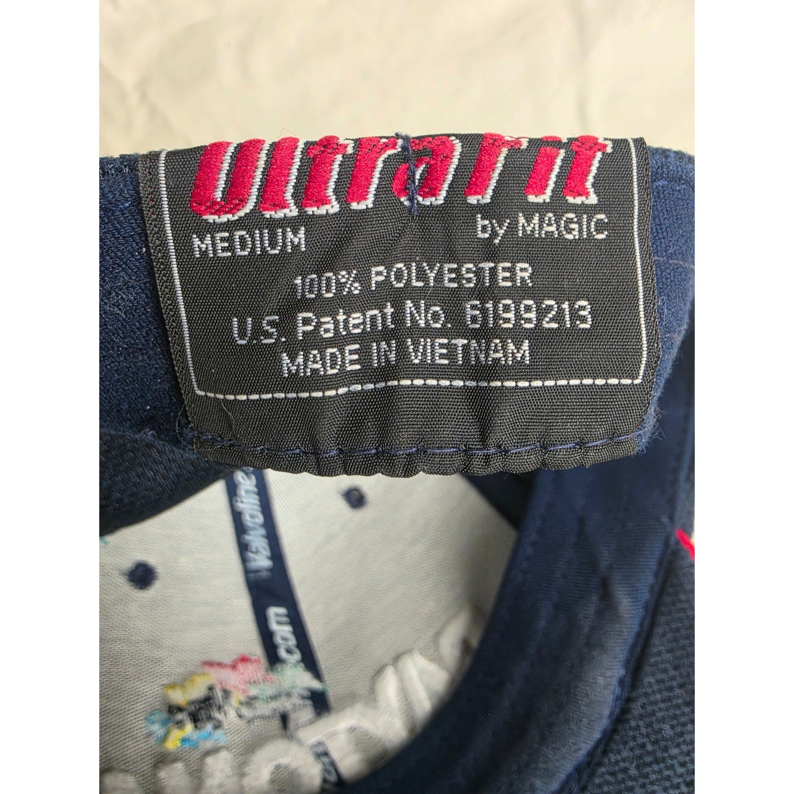 UltraFit Daytona International Speedway Hat Unisex Medium Navy Good Valvoline image 5