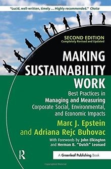 Making Sustainability Work von Epstein, Marc J | Buch | Zustand sehr gut