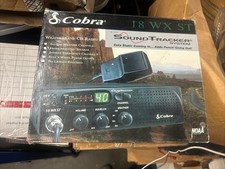 Cobra 18 WX ST CB Radio Sound Tracker NOAA Weather  Noise Reduction   NEW 