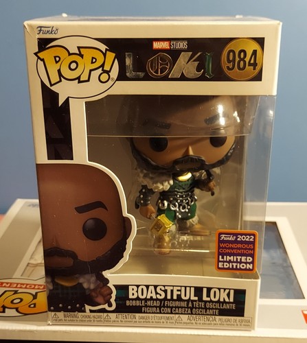 Funko POP Marvel Boastful Loki # 984 Wondrous Convention Limited Edition New 889698636803 | eBay