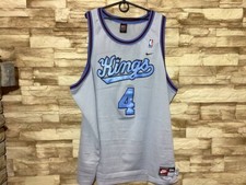 SACRAMENTO KINGS BASKETBALL SHIRT JERSEY NBA NIKE #4 Webber Sz 3XL
