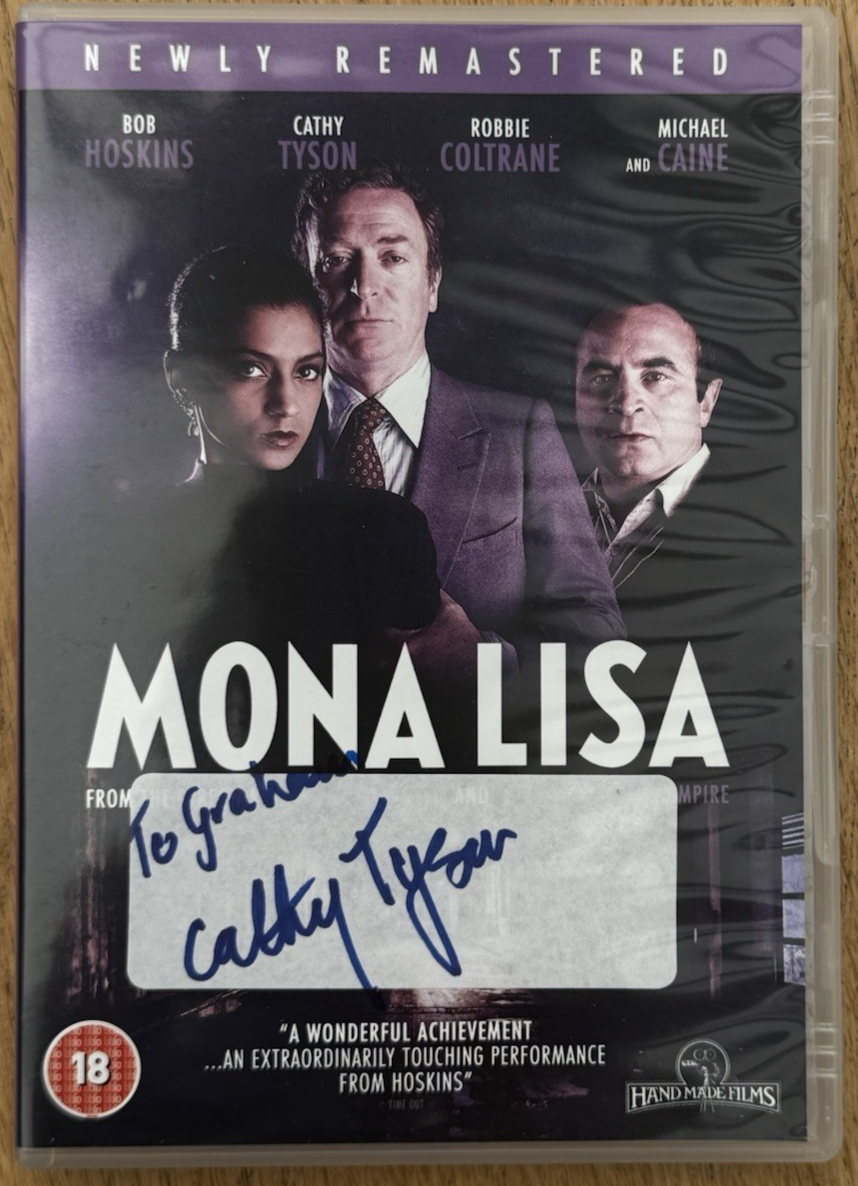 Mona Lisa 1985 Handmade Films DVD Signed By Cathy Tyson