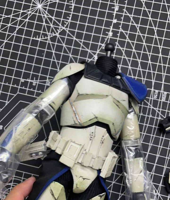 Hot Toys HT TMS018 1/6 Capitán Rex Cuerpo Figura Trajes Star Wars: The Clone Wars Foto 2 de 4