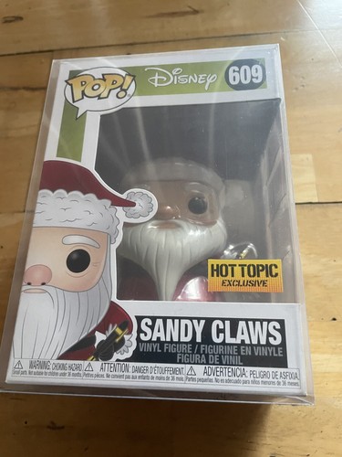 Funko Pop Nummer 609 Santa Clause Hot Topic Exclusive Neu in OVP Protector enthalten
