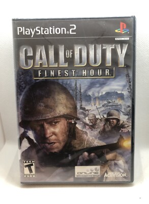 Call of Duty: Finest Hour (Sony PlayStation 2, 2004) BRAND NEW! FROM BOX SET