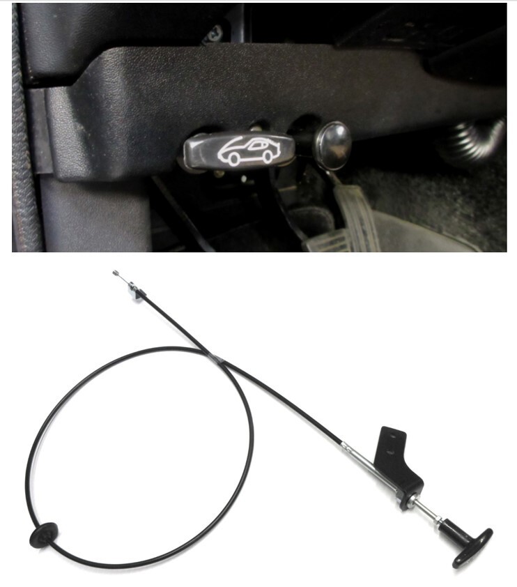 1977-1978 Datsun 280Z LHD Hood Release Cable Assembly | 30-J8231-A