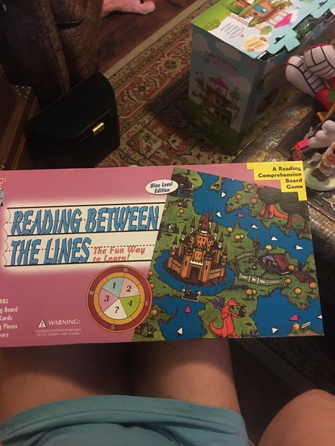 Learning Well Reading Between the Lines Board Game 2004 Blue Level ...