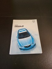 2005 MAZDA 6 OWNERS OPERATORS DRIVERS MAINTENANCE GUIDE MANUAL BOOK GLOVEBOX 