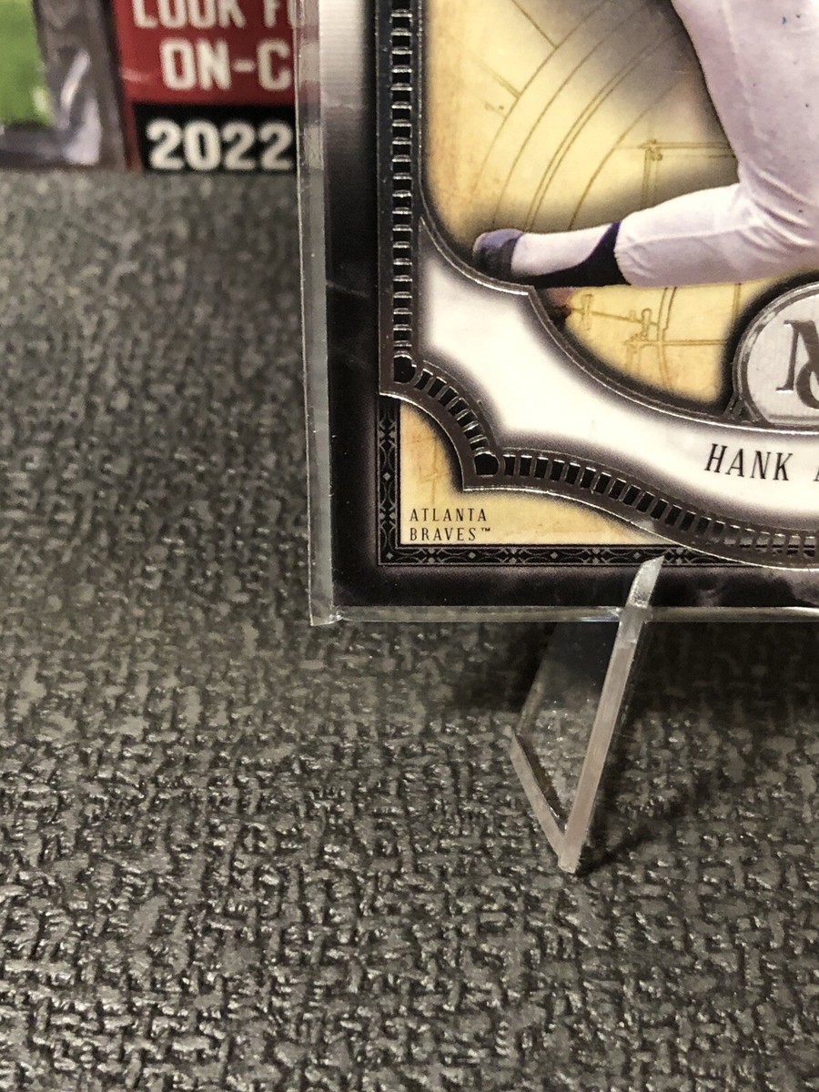 2018 Topps Museum Collection Baseball #47 Hank Aaron Atlanta