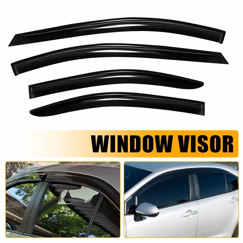 Fits Toyota Corolla Sedan 2020-24 Side Window Visor Sun Rain Deflector Guard M