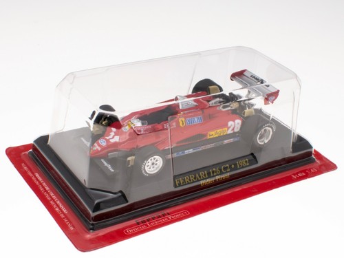 Formula 1 FERRARI 126 C2 1982 Didier Pironi 1:43 MODEL CAR DIECAST F1 B025 - Picture 2 of 2