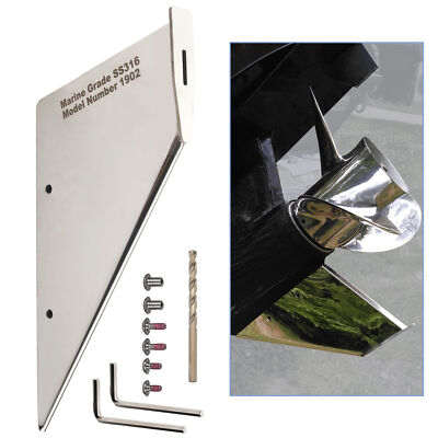 27151 Skeg Guard Protector For Yamaha 150-175 300HP 2/4 Stroke Stainless Steel