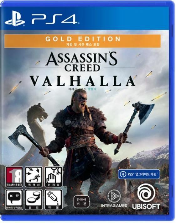 Assassin's Creed Valhalla Korean PS4 PS5 PlayStation Game