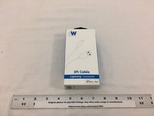 (1) NEW Just Wireless 3-ft Charging Cable - U...
