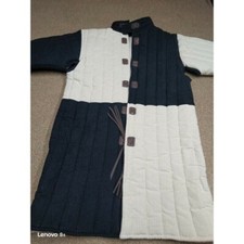 Medieval Two Color Gambeson Thick padded Jacket COSTUMES DRESS coat Armor GIFT