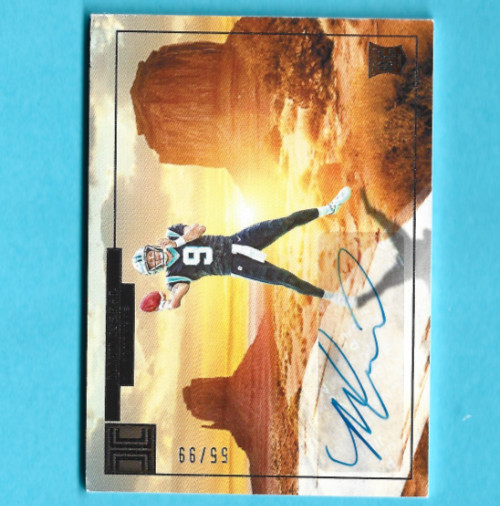 Matt Corral Panini Impeccable Rookie Landscape Autographs #RLAMCO Base