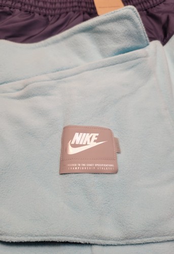 Nike Girl's Sportswear Big Kids' Long Fleece Skirt Teal/Navy Warm Sz Large $75 - Picture 10 of 12