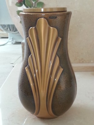 HUYIENO Vaso solare per cimitero, decorazione per tomba, impermeabile, con croce a LED, regalo di simpatia per la perdita della persona cara, decorazioni per cimitero per fiori freschi o artificiali