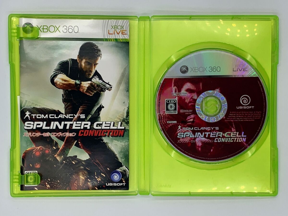 Tom Clancy's Splinter Cell: Conviction XBOX 360 Japan Import Tom Clancy's Splinter Cell: Conviction XBOX 360 Japan Import