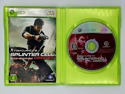 Tom Clancy's Splinter Cell: Conviction XBOX 360 Japan Import US Seller