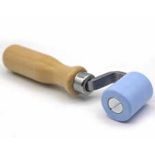 Profi Andr&uuml;ckrolle 28mm Teflon PTFE Andr&uuml;ckwalze Andr&uuml;ck Rolle Dachdecker Neu