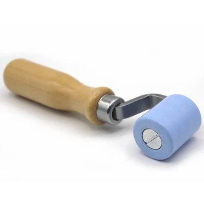 Profi Andrückrolle 28mm Teflon PTFE Andrückwalze Andrück Rolle Dachdecker Neu - Bild 1 von 3
