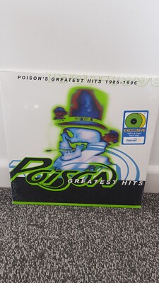 Poison - Greatest Hits Coloured Vinyl | Double Vinyl LP | New & Sealed | Rare