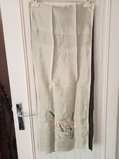 Echarpe vintage soie du Vietnam Soie brute naturelle