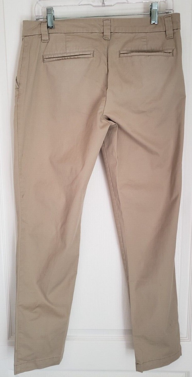 Khakis by Gap Broken In Straight Beige Pants Womens Size 04 | eBay