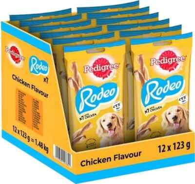 PEDIGREE Rodeo Chicken Dog Treat (1.48 kg, Pack of 12)