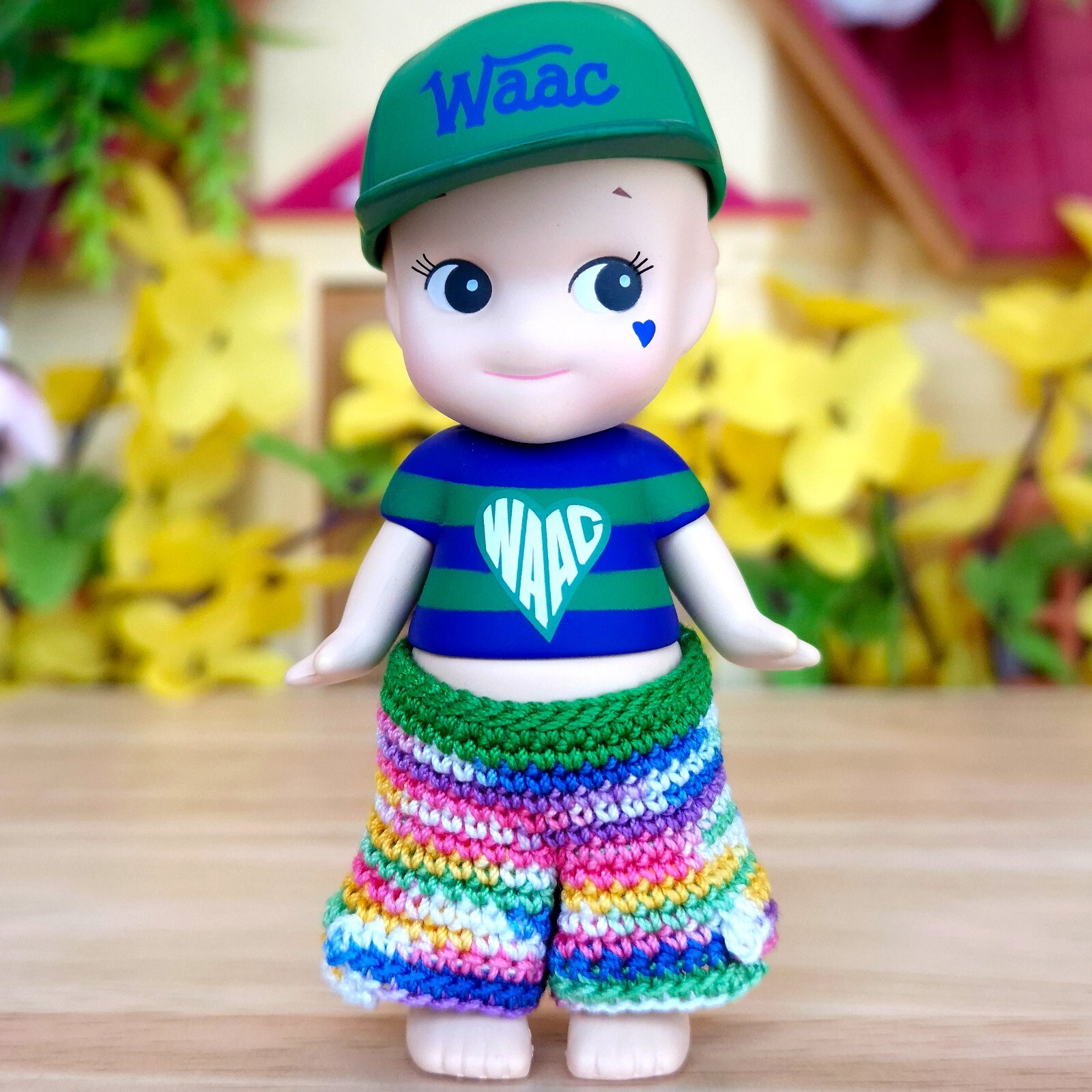 GREEN WAAC x Sonny Angel Limited Edition 2023 Collaboration Figure-image