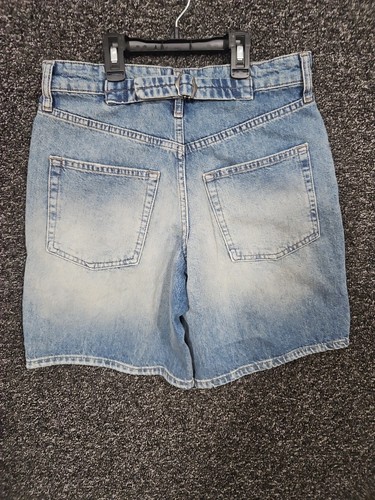 Pantalones Cortos de Jean BDG Urban Outfitters Mujer W27 Denim Tiro Alto Envejecidos Nuevos sin Etiquetas - Imagen 6 de 12