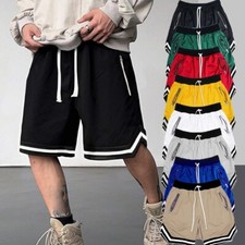 Pantalones Cortos Deportivos De Malla Para Hombre Bermudas De Entrenamiento Musc