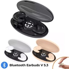 Bluetooth Earbud Headset TWS 5.3 Inear Wireless Earphone Invisible for iPhone US