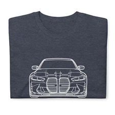 Softstyle T-Shirt For BMW G80 M3 Performance Car Owners Christmas Gift Tee Shirt