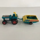 1973 Matchbox Lesney K3 Mod Tractor & Trailer With Stars & Stripes