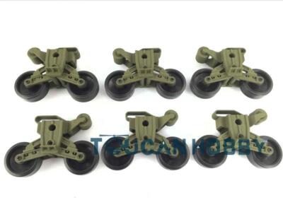 Henglong 1/16 Skala USA M4A3 Sher RC Tank 3898 Kunststoff-Räder