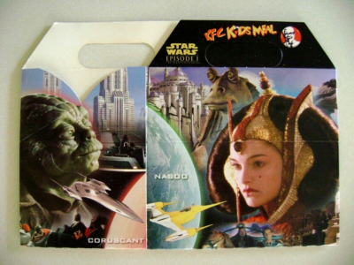 1999-Star Wars: Episode I The Phantom Menace (Kids Meal Box) KFC