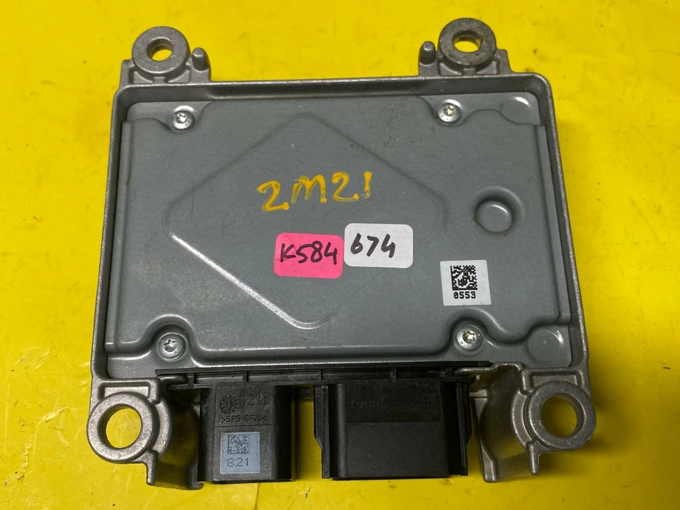 2004 2005 MAZDA 3 SRS MÓDULO DE CONTROLE DE AR FABRICANTE DE EQUIPAMENTO ORIGINAL 0285001553 BP4M57K30 - Imagem 4 de 4