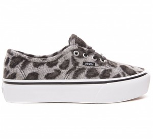 leopard print platform trainers