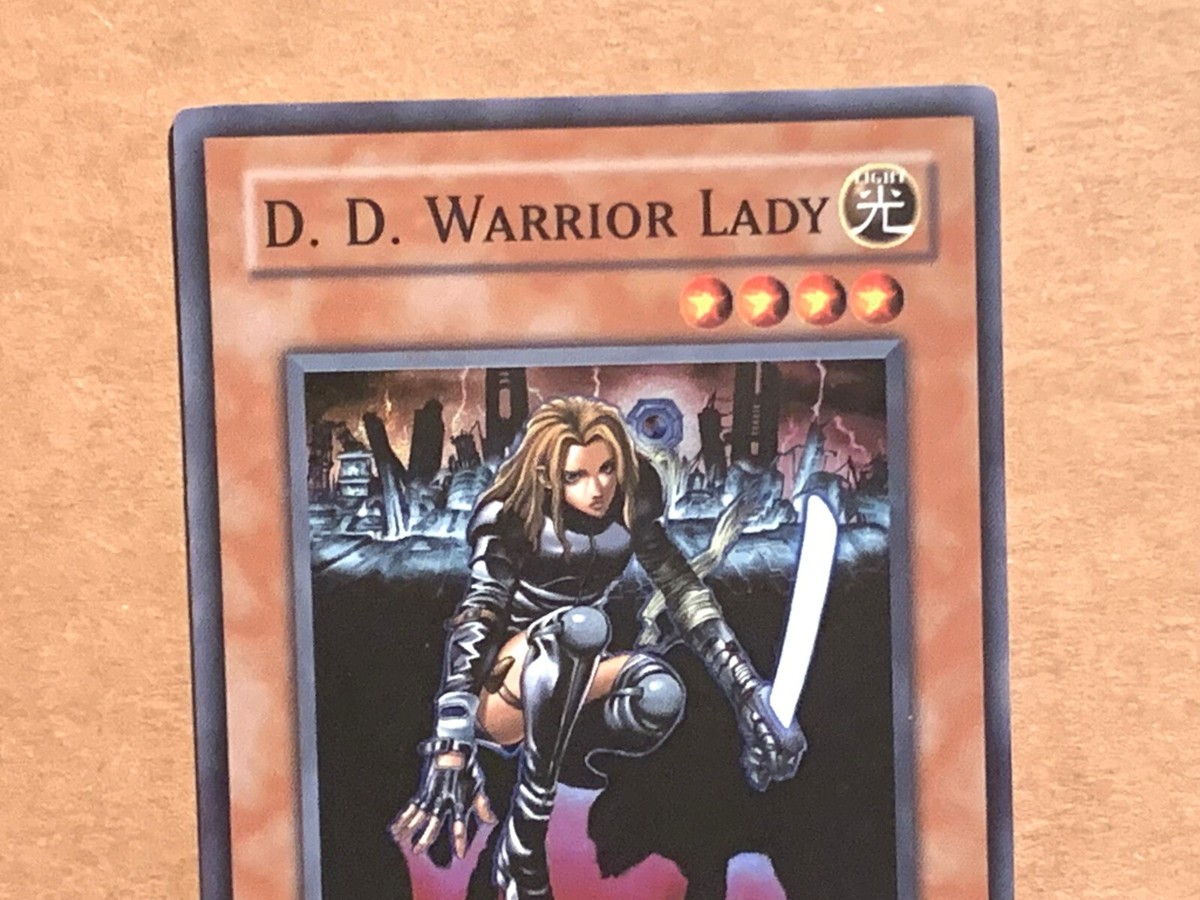 yugioh D.D. WARRIOR LADY DCR-027 Unlimited Edition Super Rare Near