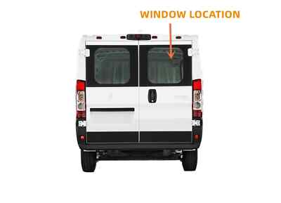 Fits 2014-2025 Ram Promaster Cargo Van Passenger Right Back Window Glass Heated