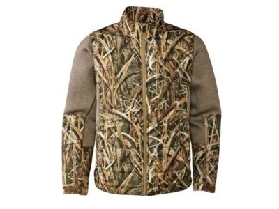 CABELA'S Cabelas Mens Goose Duck Hunting Hybrid Down Jacket Mossy Oak Shadow Grass Blades