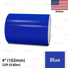 4" Vinyl Pinstriping Pin Stripe Car Body Styling Tape Decal Sticker 102mm BLUE