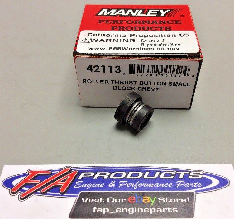 Manley Chevy Thrust Button .690 Manley Chevy Thrust Button .690