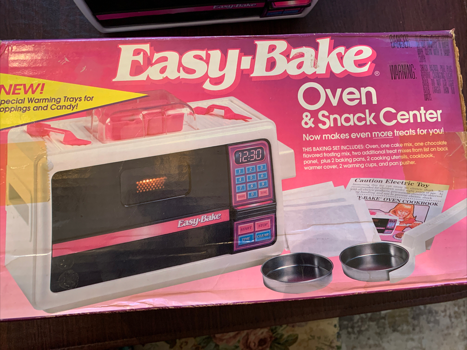 Vintage Kenner Easy Bake Oven 1992 90S Pink Cib Pre-Owned For Sale Online |  Ebay
