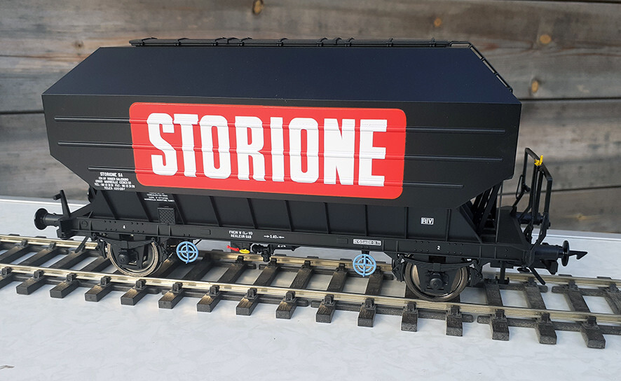 Wagon céréalier Storione Rail 43 Réf 433024 finition premium SNCF Ep IV