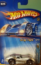 2005 Hot Wheels Drop Tops First Editions '63 Corvette Stingray Silver 1:64 New